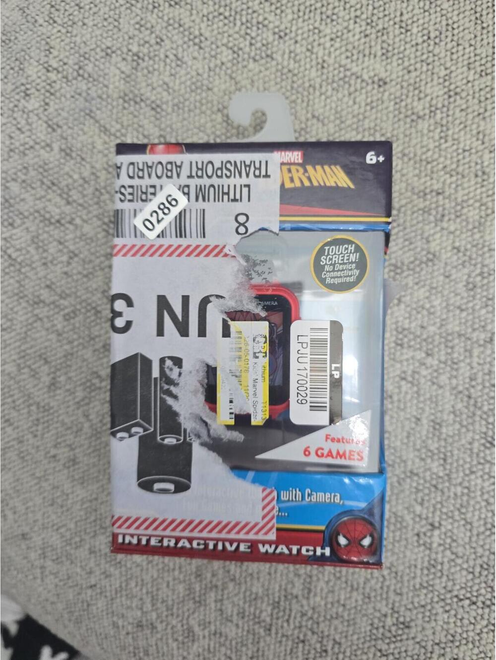 Spider man interactive watch item 286 bin 18